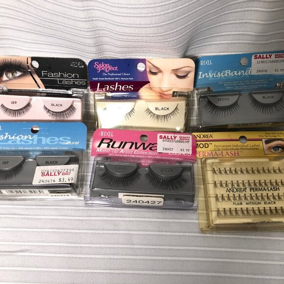 Variety Pack of (11) Ardell Natural Eyelashes Plus 1 Pack of Individual Lashes - Picture 5 of 6